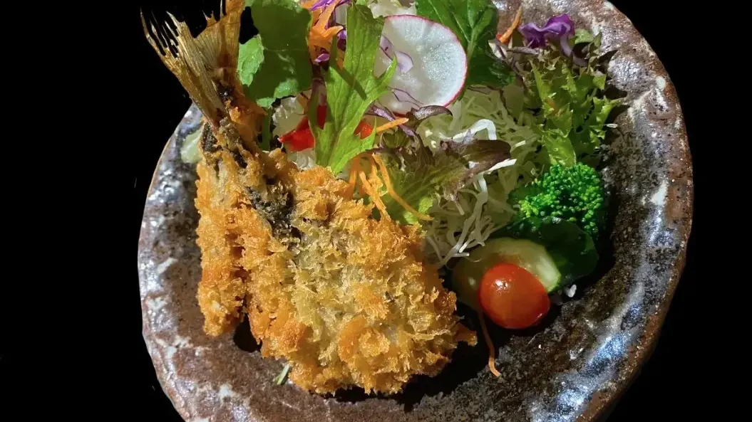 山陰アジフライ定食